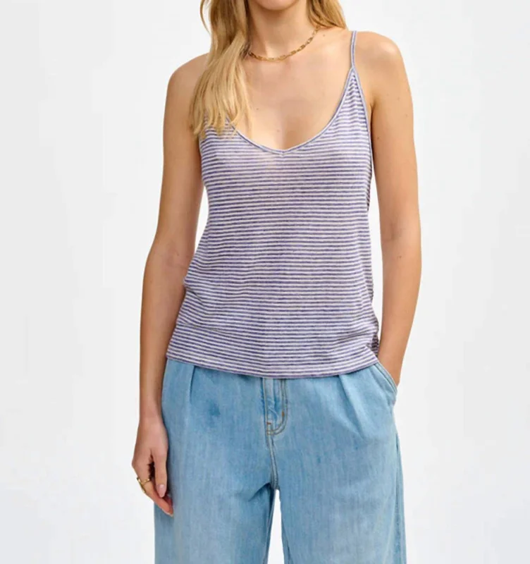 Friends and Family Sale Vivian Tank Top In Stripe