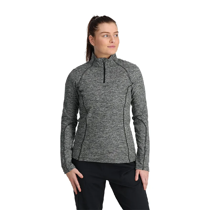 Deal Dash Womens Accord Half Zip - Black