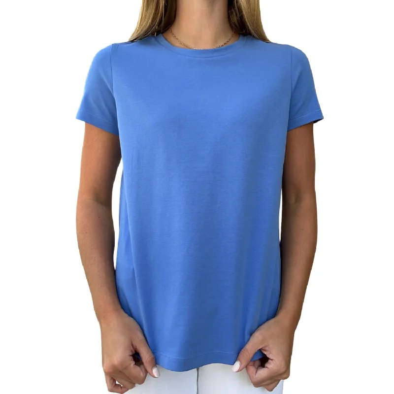 Weekend Deal Women's Crew Neck Tee In Blue