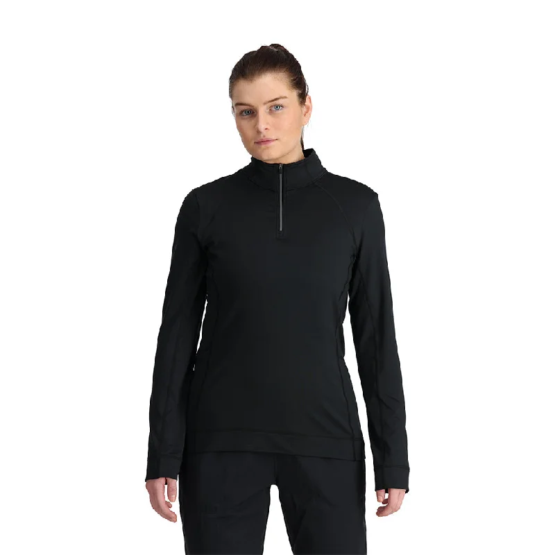 Price Slash Womens Savona Half Zip - Black