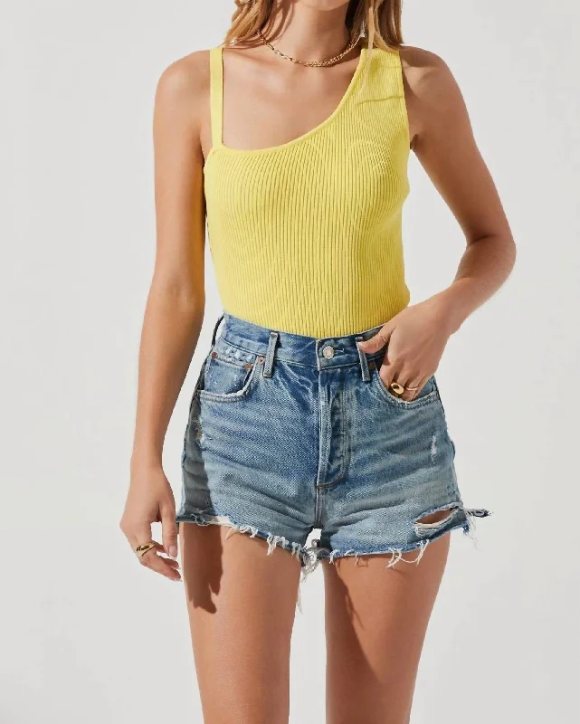 Price Rollback Women's Shanice Bodysuit In Lemon