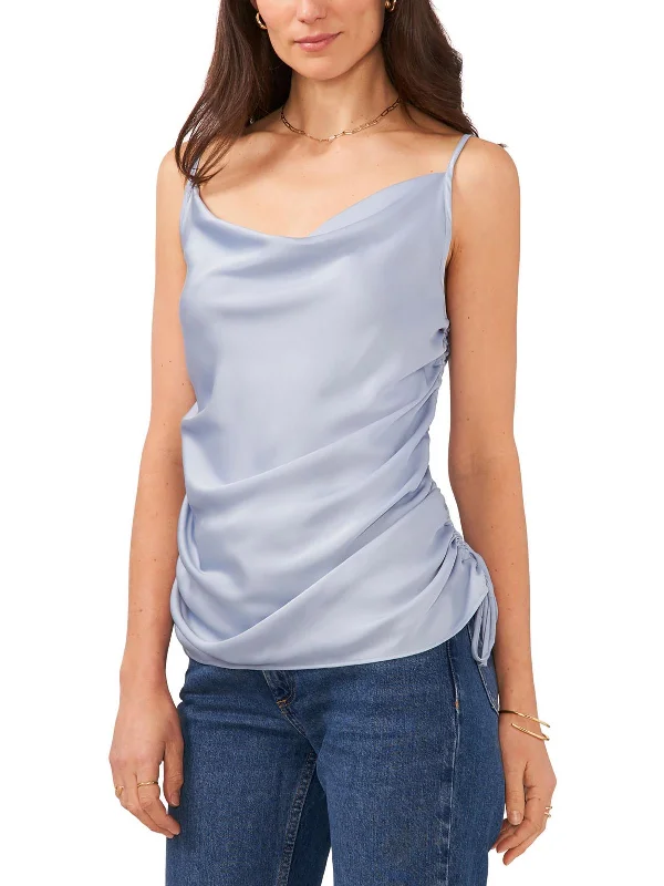 Best Deals Womens Sleeveless Cowl Neck Tank Top