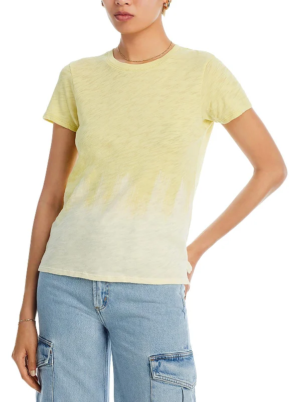 Savings Spectacular Womens Slub Tie-Dye T-Shirt