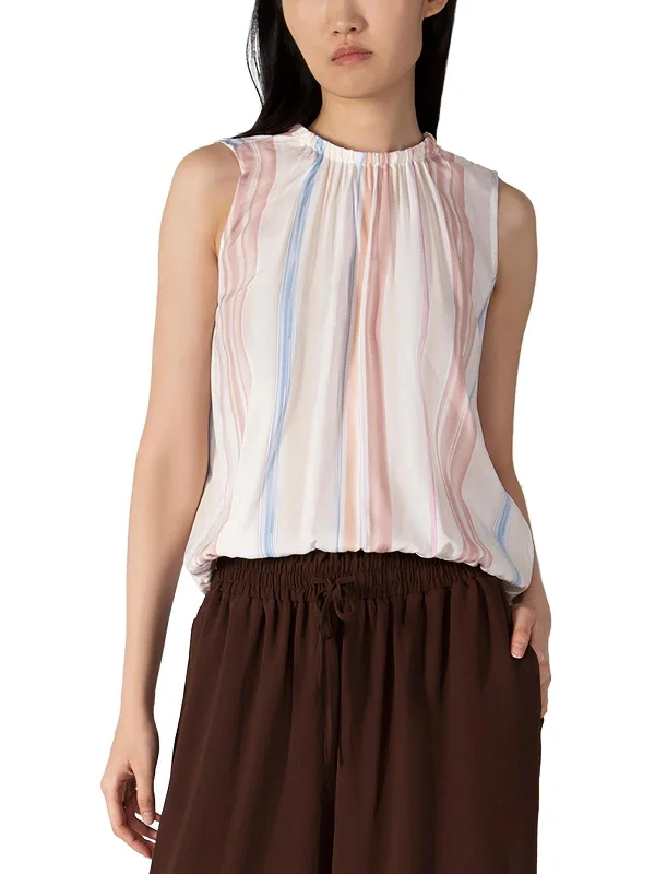 Crazy Deals Womens Stretch Sleeveless Pullover Top
