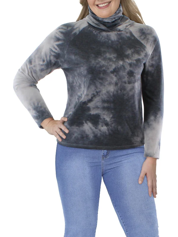 Price Fest Womens Tie-Dye Hoodie Pullover Top