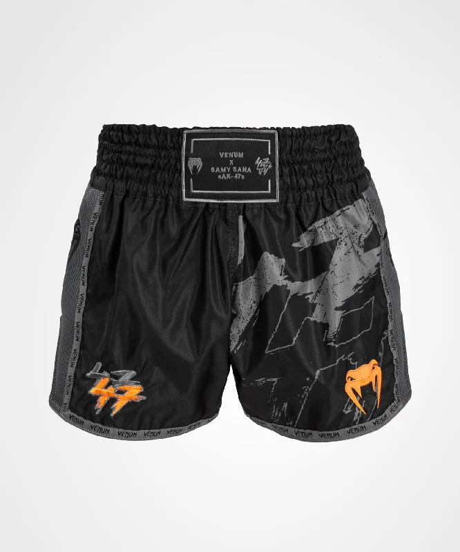 Epic Deals Venum S47 Muay Thaï Short - Black/Orange