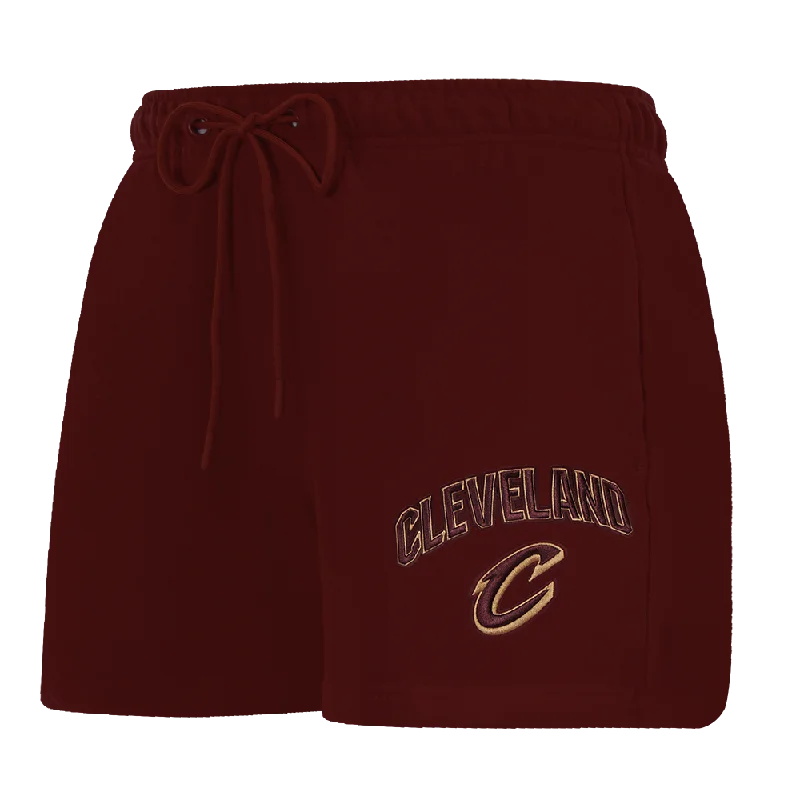 Must-Have Deals NBA CLEVELAND CAVALIERS CLASSIC WOMEN'S FLC SHORT (WINE)