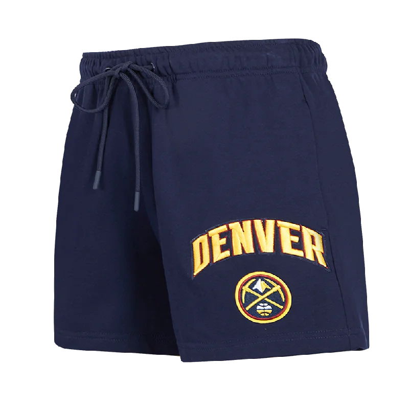 Exclusive Savings NBA DENVER NUGGETS CLASSIC WOMEN'S FLC SHORT (MIDNIGHT NAVY)