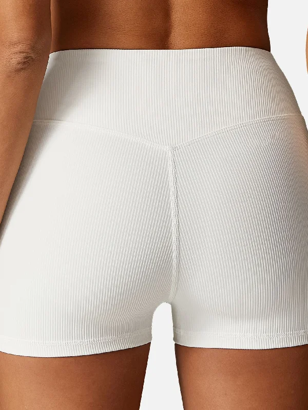 Price Rollback ZASUWA Female Breathable Seamless Hip-lift Quick Dry Booty Shorts