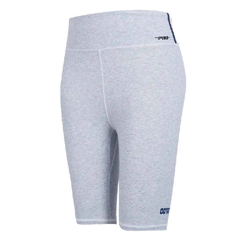 Weekend Deal NFL DALLAS COWBOYS CLASSIC WOMEN'S CTN BIKE SHORT (HEATHER GREY)