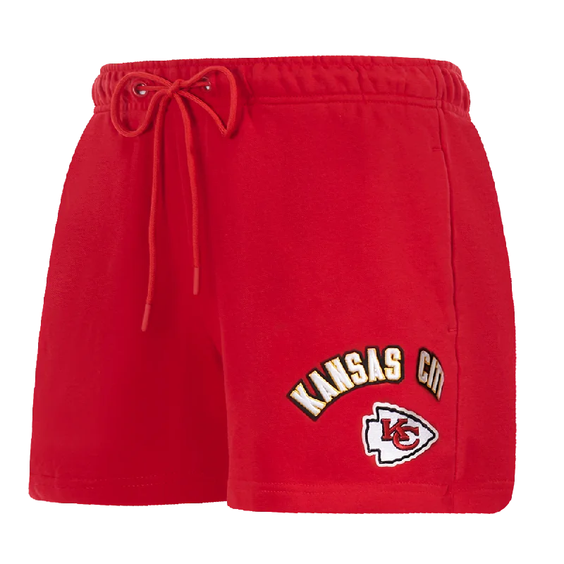 One-DAY Sale NFL KANSAS CITY CHIEFS CLASSIC WOMEN'S SHORT (RED)