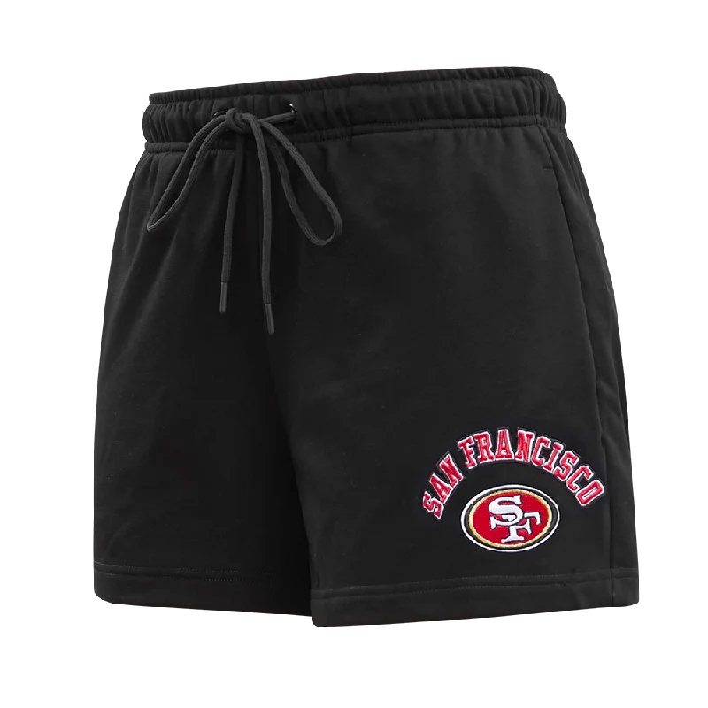 Big Savings NFL SAN FRANCISCO 49ERS CLASSIC WOMEN'S SHORT (BLACK)