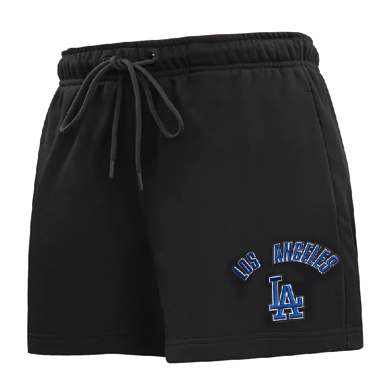 Final Sale MLB LOS ANGELES DODGERS CLASSIC WOMEN'S FLC SHORT (BLACK)