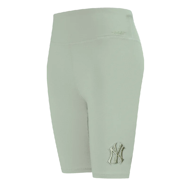 Deep Discounts MLB NEW YORK YANKEES NEUTRAL WOMEN'S JERSEY BIKE SHORT (MOSS)