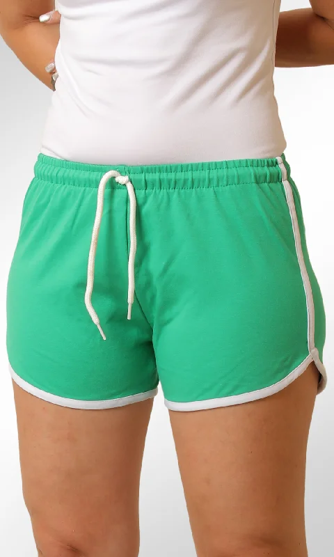 Huge Savings Women Cotton Hot Short (Green)